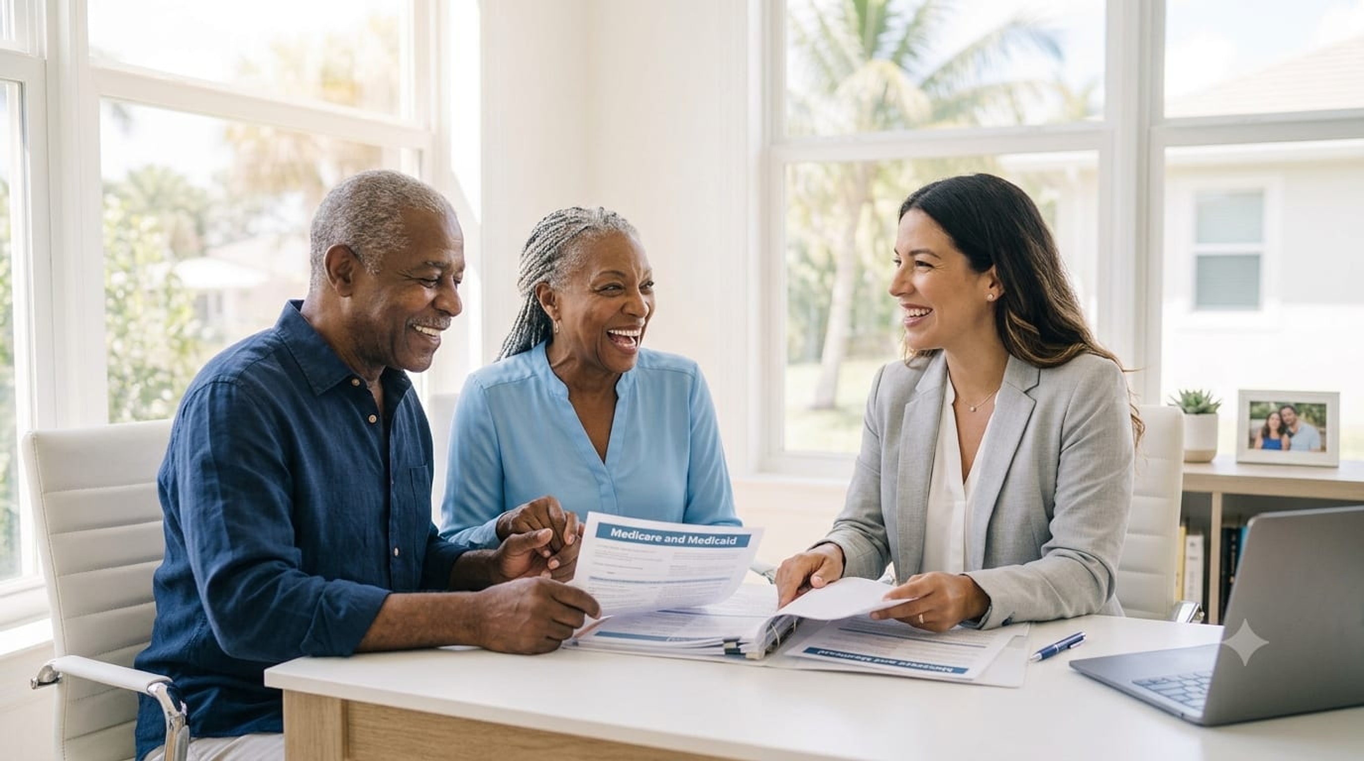 An older Floridian on Medicare and Medicaid, reassured after protecting their settlement